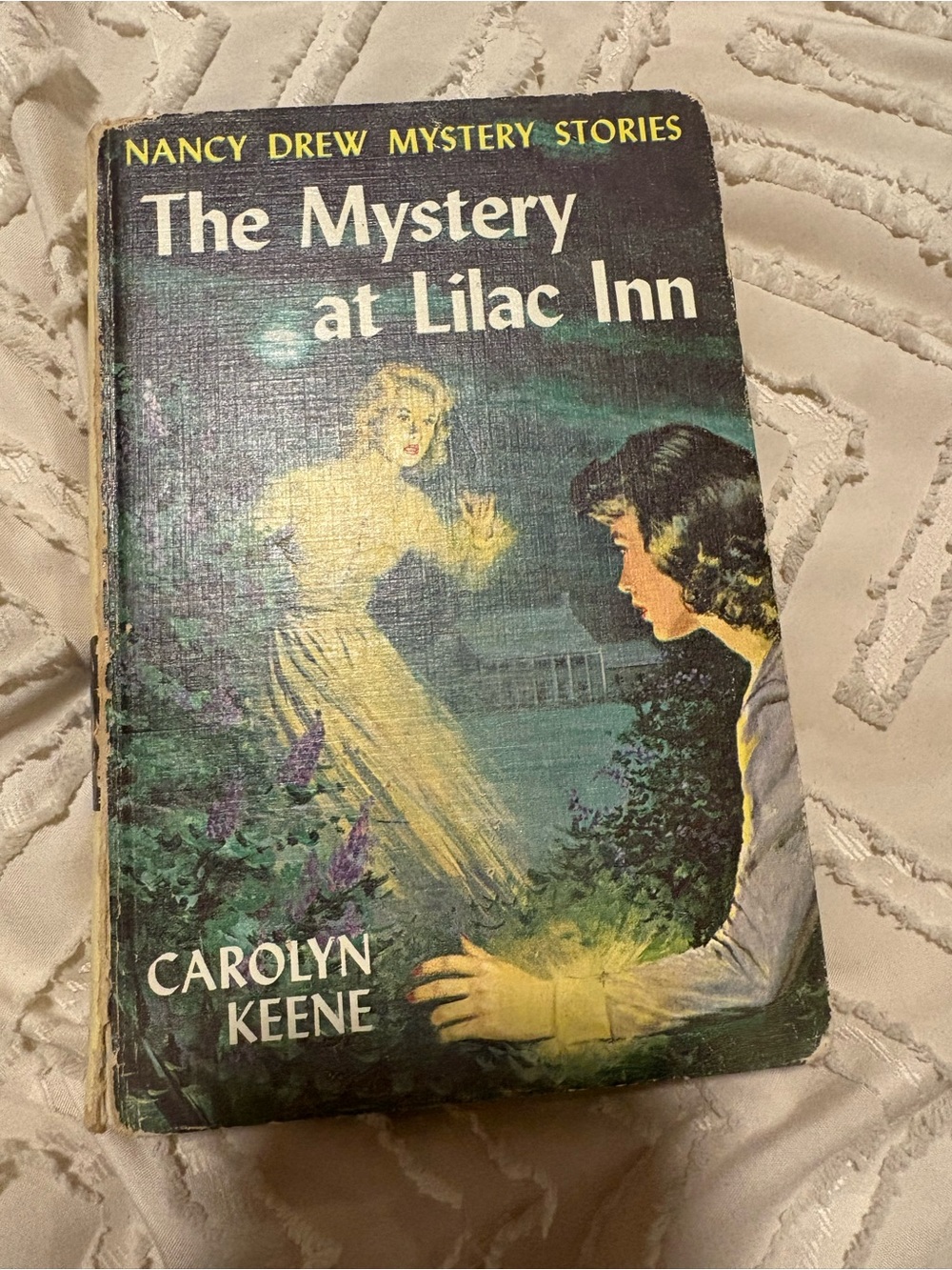 Vintage Nancy Drew Mystery Stories #4 The Mystery at Lilac Inn Hardcover 1961